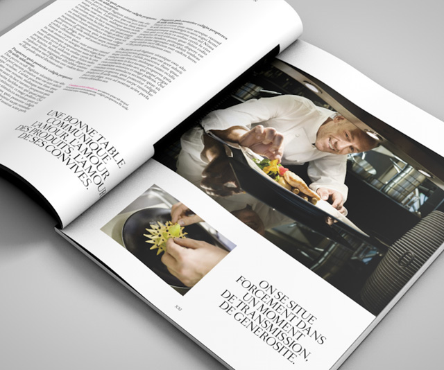 Catalogue gastronomy luxury excellence ART DE VIVRE hotel restaurant