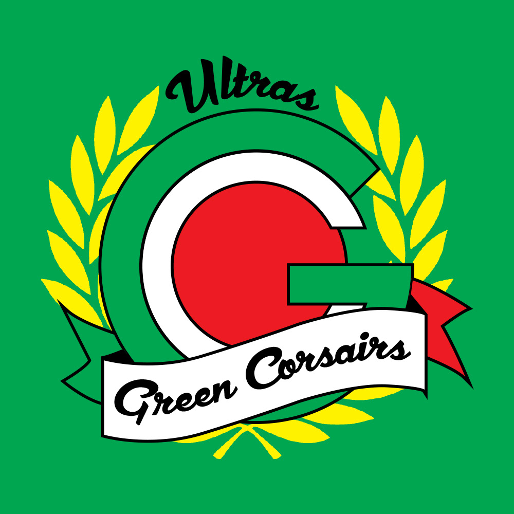 ultras football GREEN CORSAIRS
