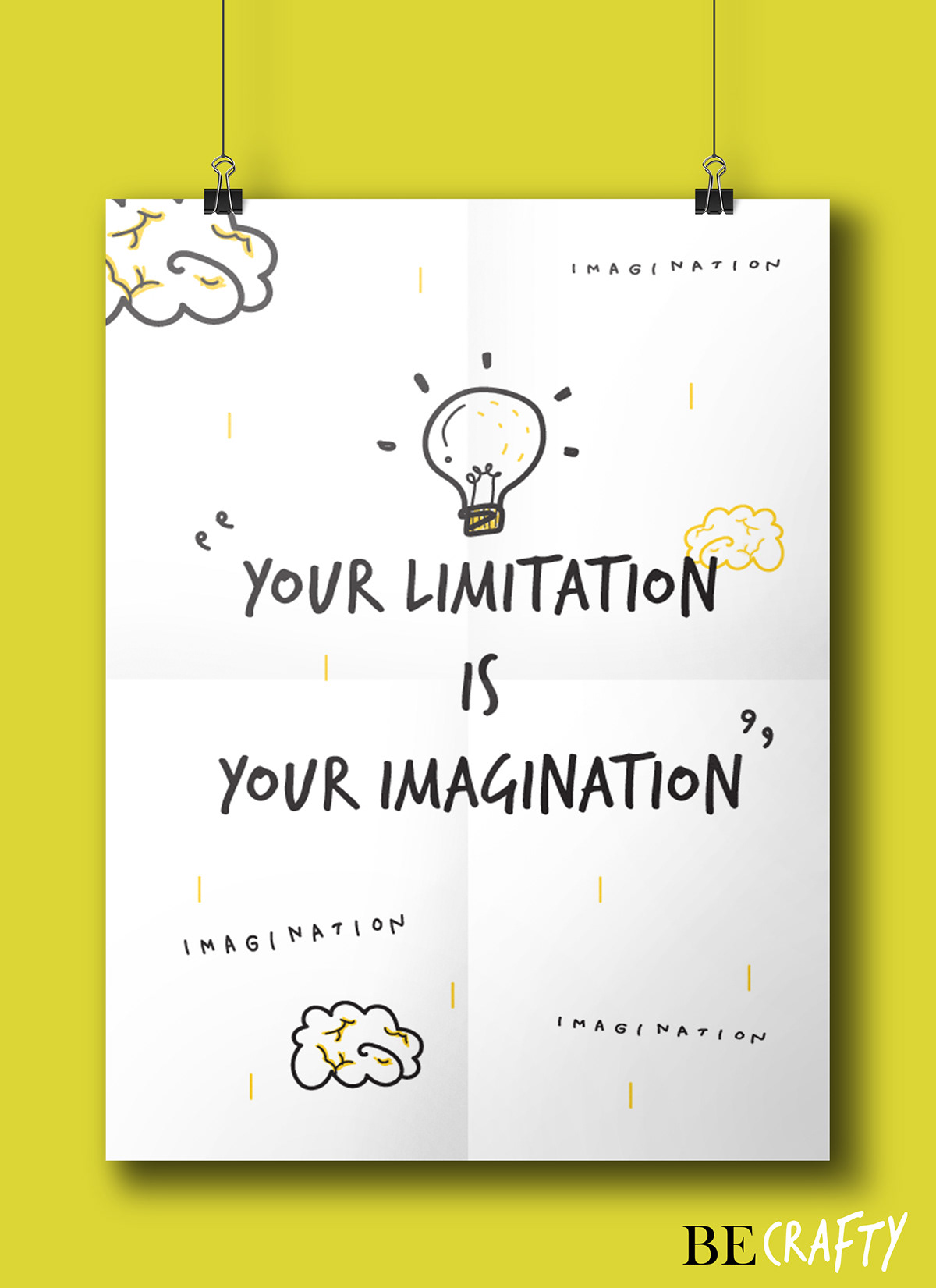 Poster Design poster art print design poster imagination Limitations motivation