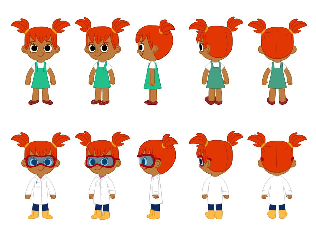animation  Cartoons Character design  character poses character turnaround characters