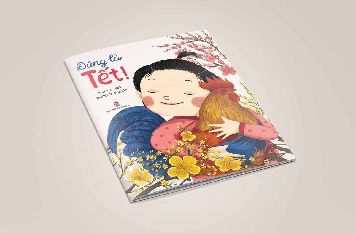 Picture book children book Lunar New Year