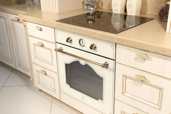 oven cooking Retro Russia design product design  electrolux appliances rococo kitchen