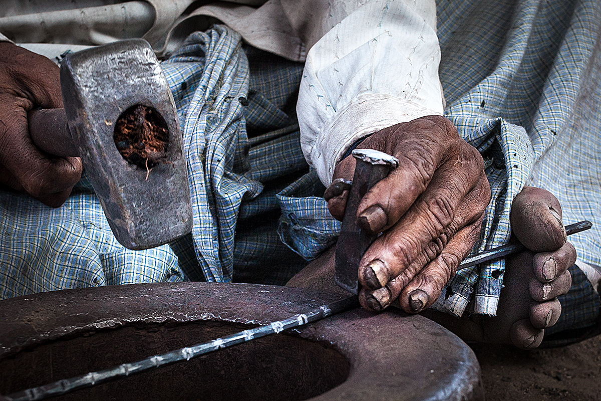 Metal art Blacksmith samyang artist blacksmith artist Rajasthan India