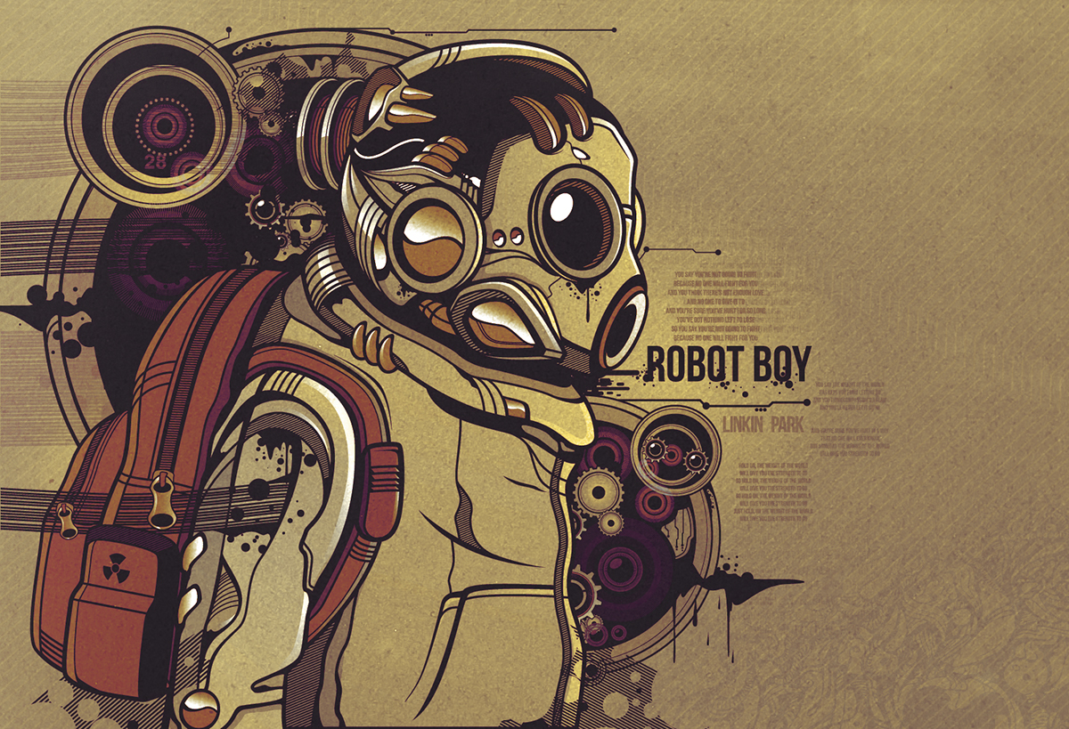 Robot boy Subjekt Zero Linkin park tribute