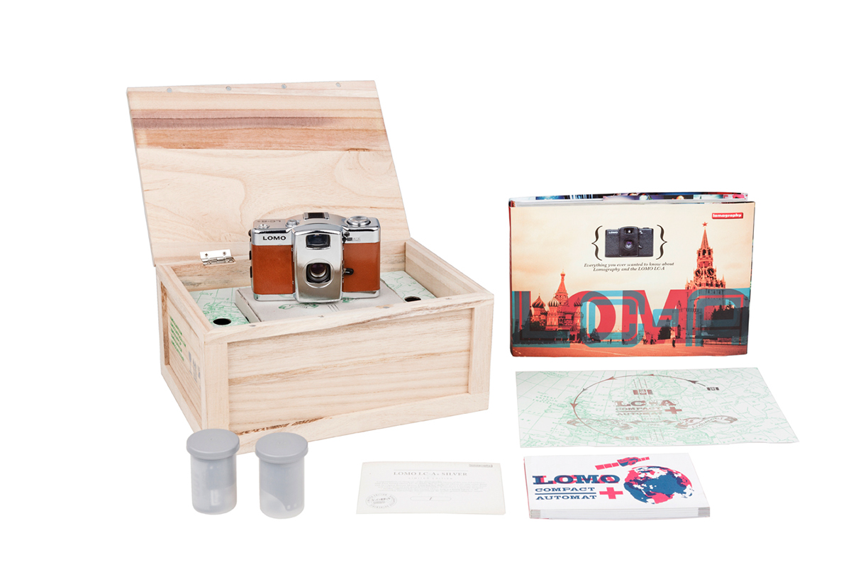 Lomography - LC-A+ Silver Leather Camera Edition on Behance