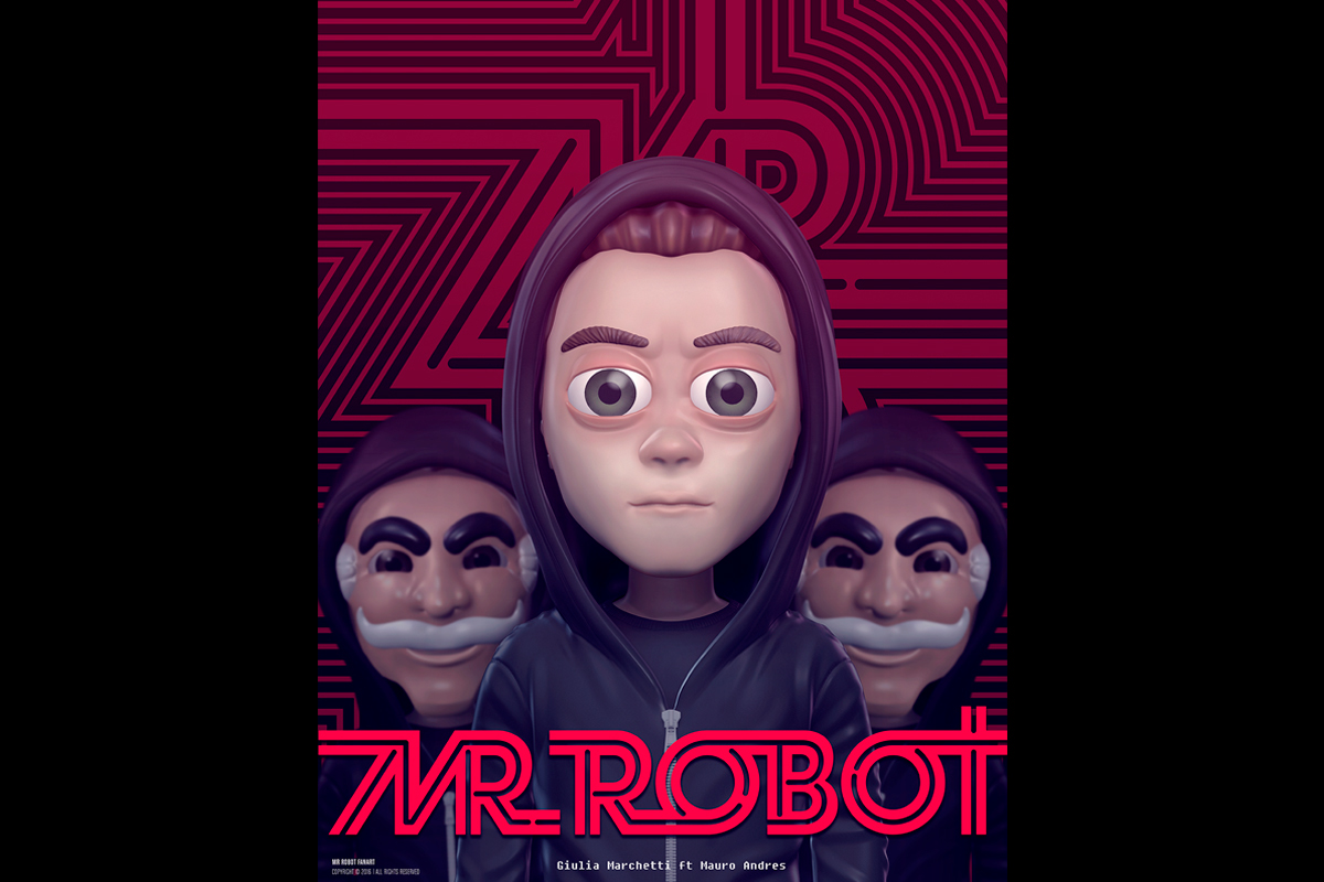 Download wallpaper Mr. Robot, Mr.Robot, Fsociety, Mr Robot, Fuck