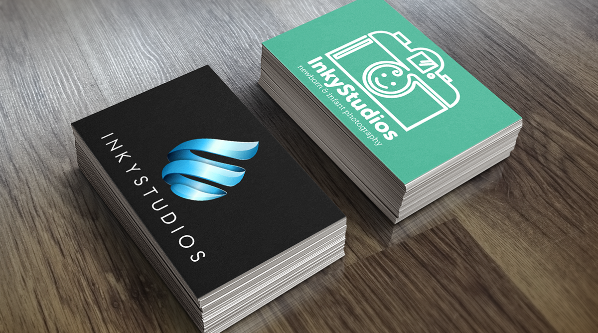 business cards Business Cards print photo design graphic Work  play Fun awesome cute crisp clean baby