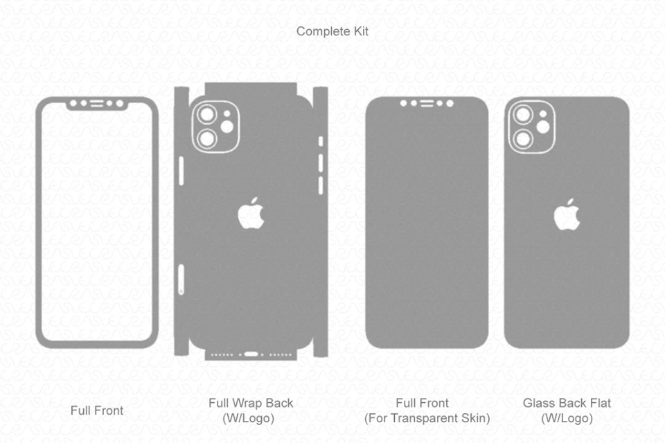 iphone skin template vector free iPhone 2 (2) Skin Template Vector on Behance