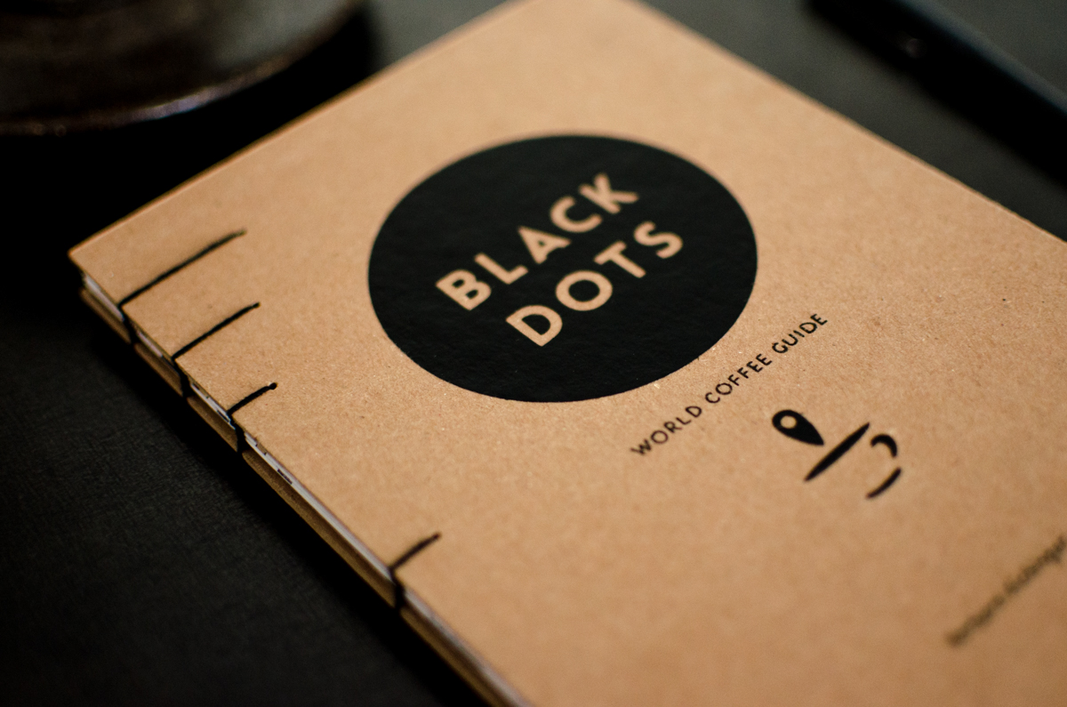 book Coffee Guide worldwide Food  editorial design  Black Dots Koffein caffeine mexico