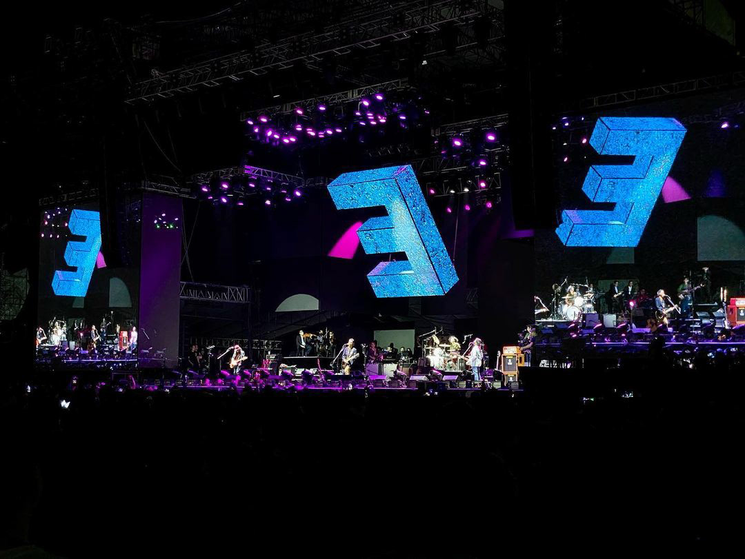 Stage STAGE DESIGN concert scenography 3ds max 3D Rendering SketchUP eraserheads concert design