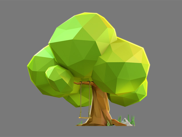 3D rendering modeling corona game Low Poly indie developer Independent