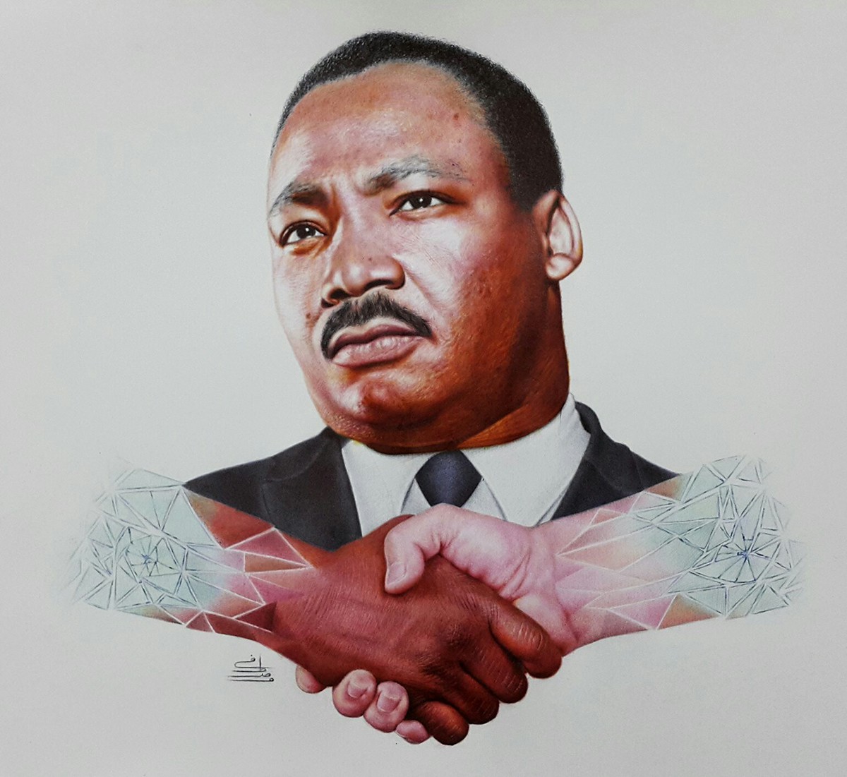 Drawing  pen painting   art colors twohands racism