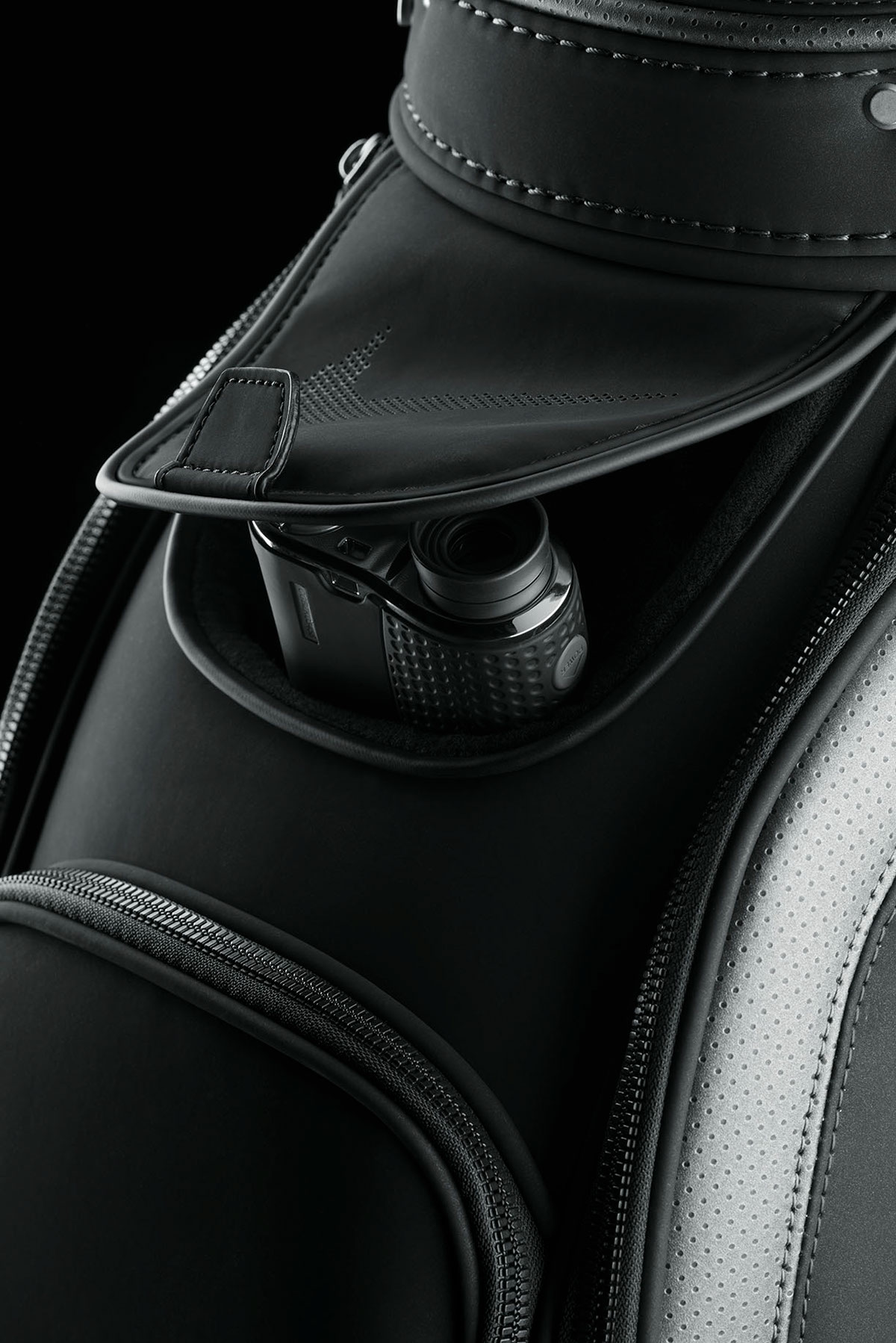 Adobe Portfolio Nike golf golf bag industrial design  product design  accessories premium craftsmanship details