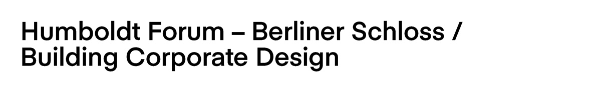 berlin Corporate Design Leitsystem Signage signage design wayfinding wayfinding design typography   Signaletik pictograms