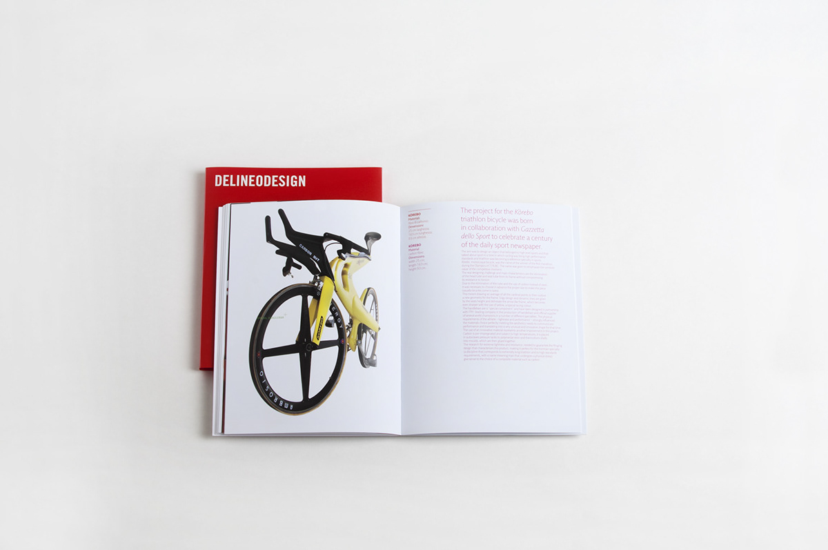 delineodesign  allocco Fornasier editorial graphic design delineo type red cover