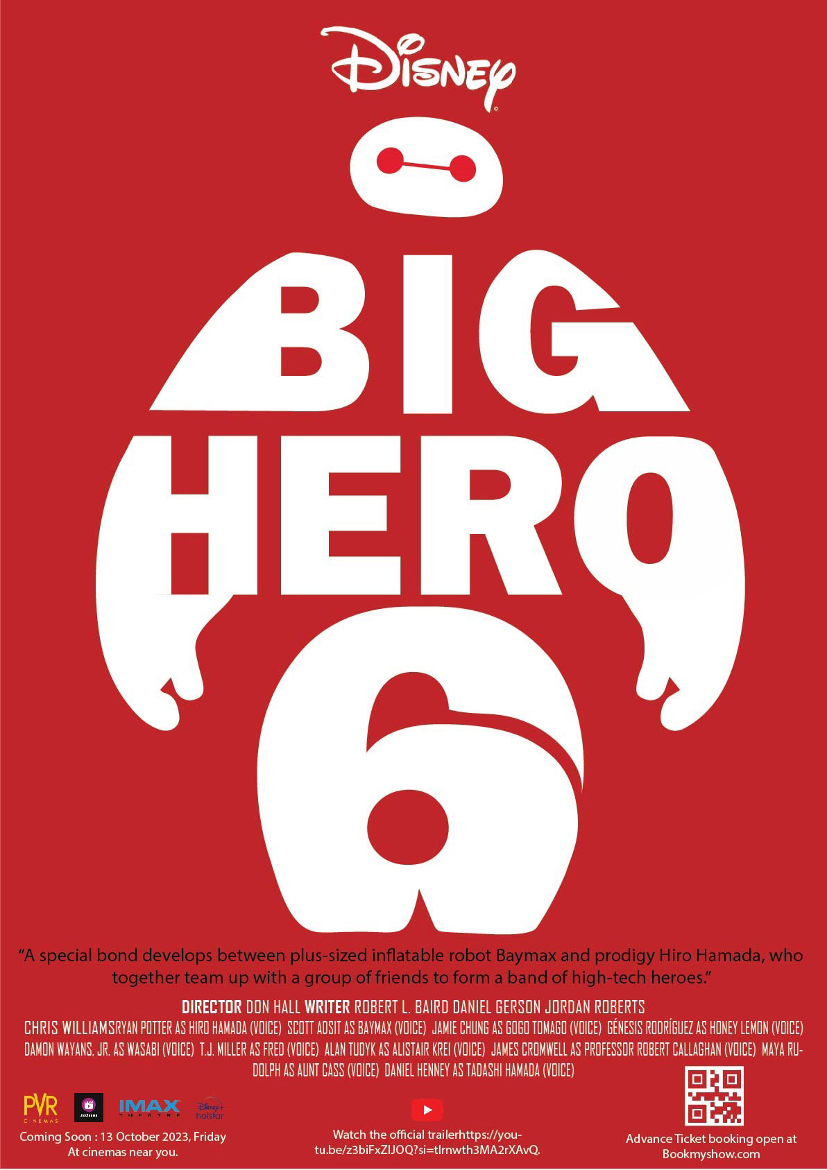 big hero 6 disney baymax vector Poster Design adobe illustrator designer typography  