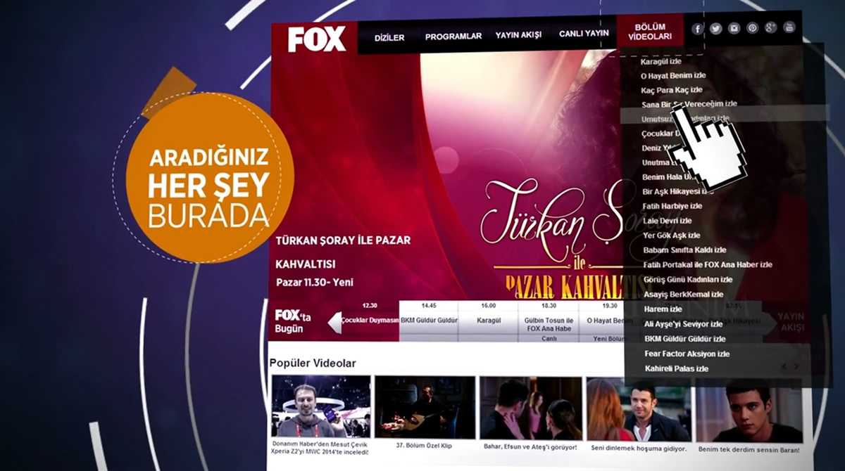 fox.com.tr FOX TURKEY Web fox tv