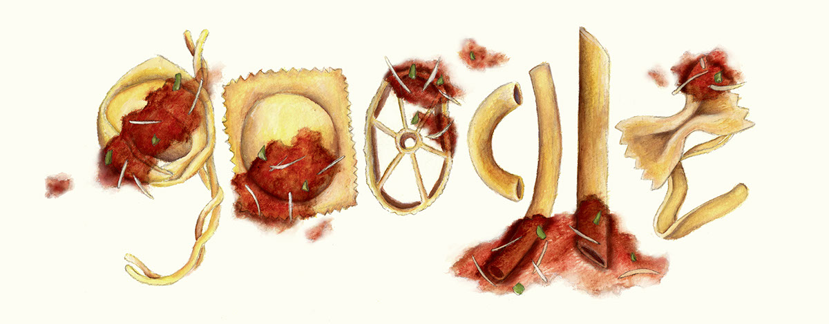 Pasta google Google Doodle