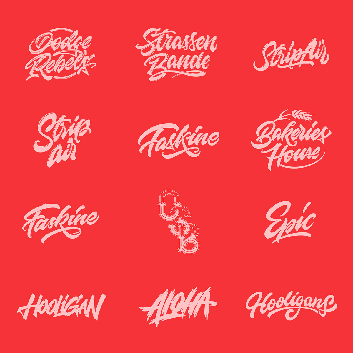 typography   lettering Logotype poland type logo branding  graphic