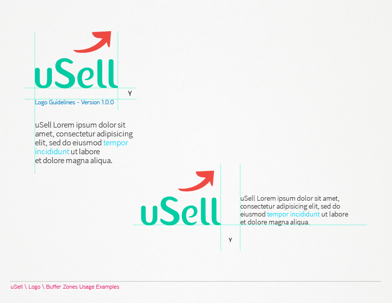 usell iphone process turquoise rose logo colorful arrow renato castilho guidelines sketches New York