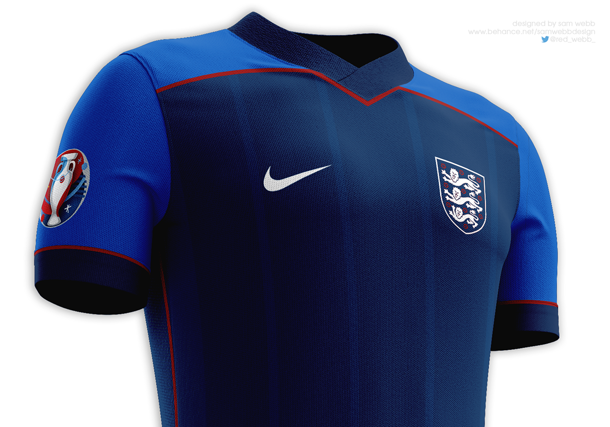 england football kits kit euros euro Nike design soccer red White gold Lions