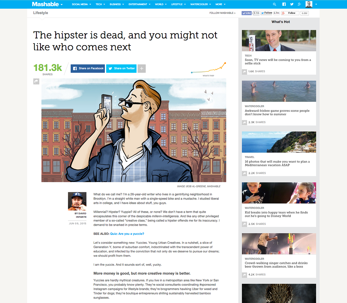 Mashable yuccie yuccies hipsters