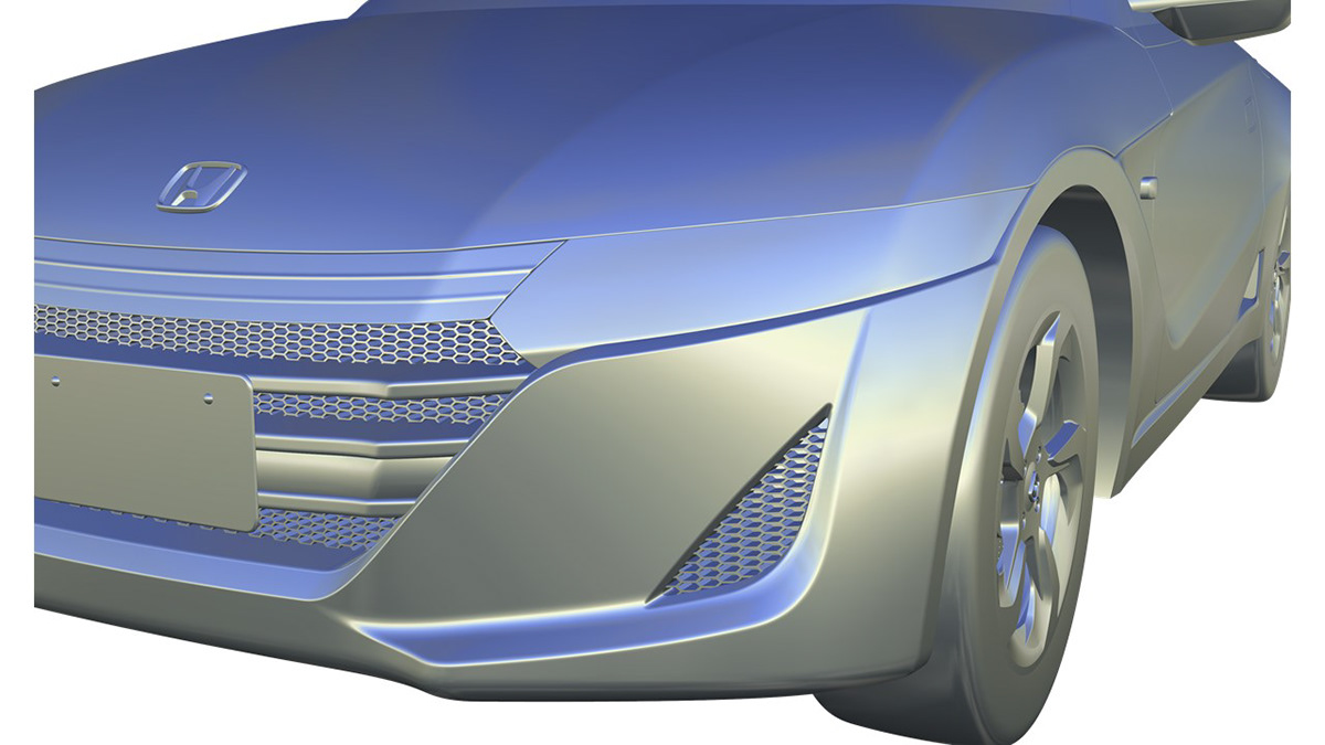 autodesk alias Autodesk Vred Automotive design Digital Sculpting Honda Honda S660
