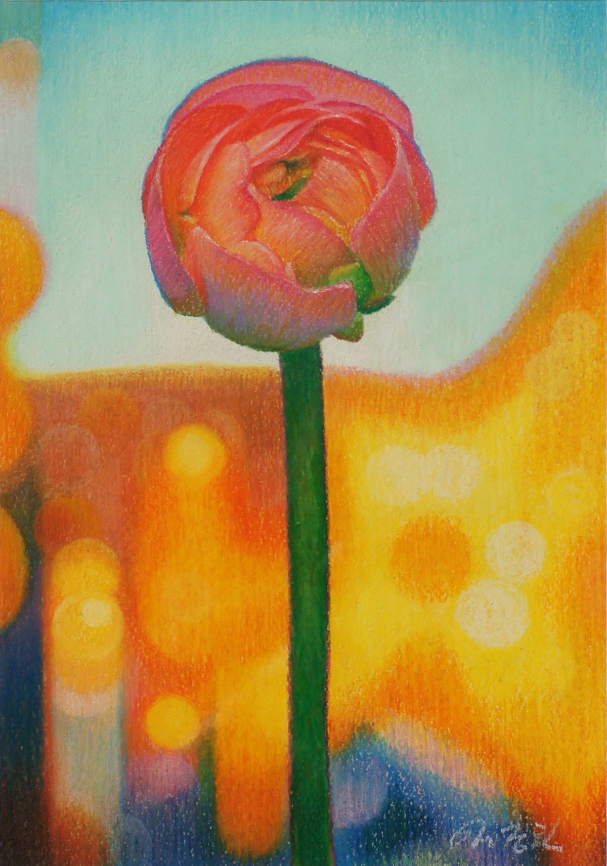 rose flower driedflower kimseunghwan senghwankim painting   oilpainting oiloncanvas Realism