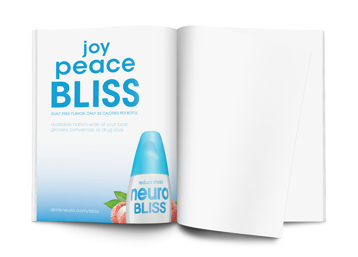 neuro bliss magazine ad advert drink