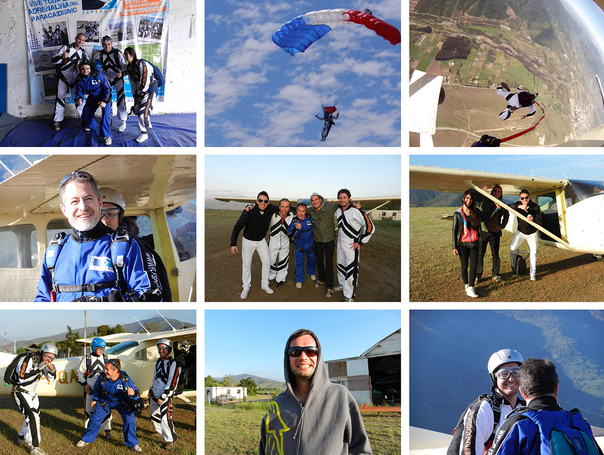 paracaidas Parachute Salto jump Fly volar SKY notebook Cuaderno bitacora registro diario Diary friends Amigos