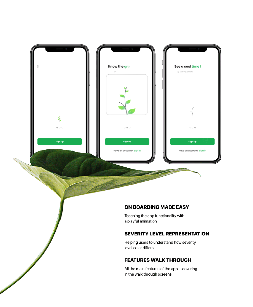 plantcareapp prototype experiencedesign appforplants adobexd CaseStudy redesign motiondesign interactiveapp uiux