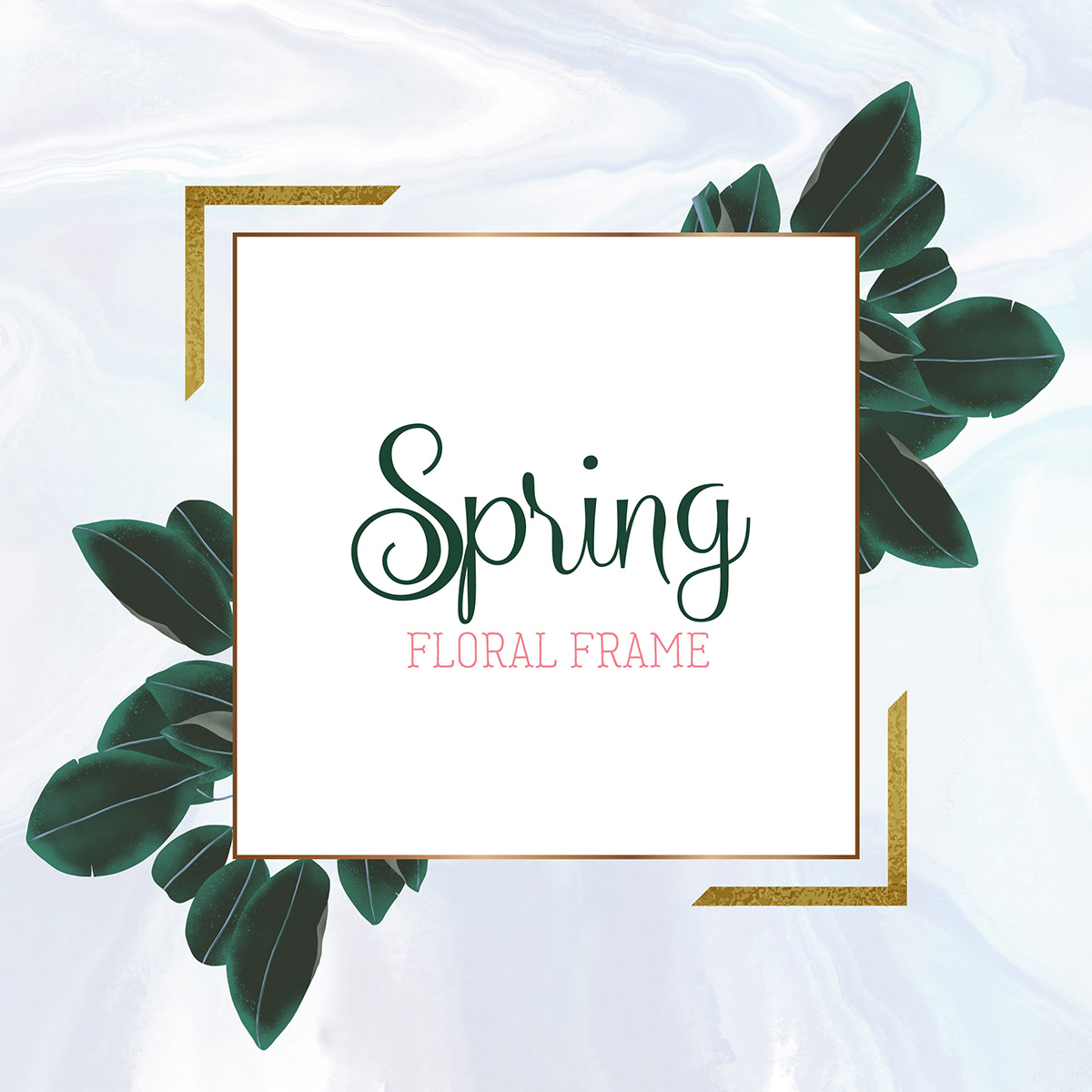 card spring spring cards template