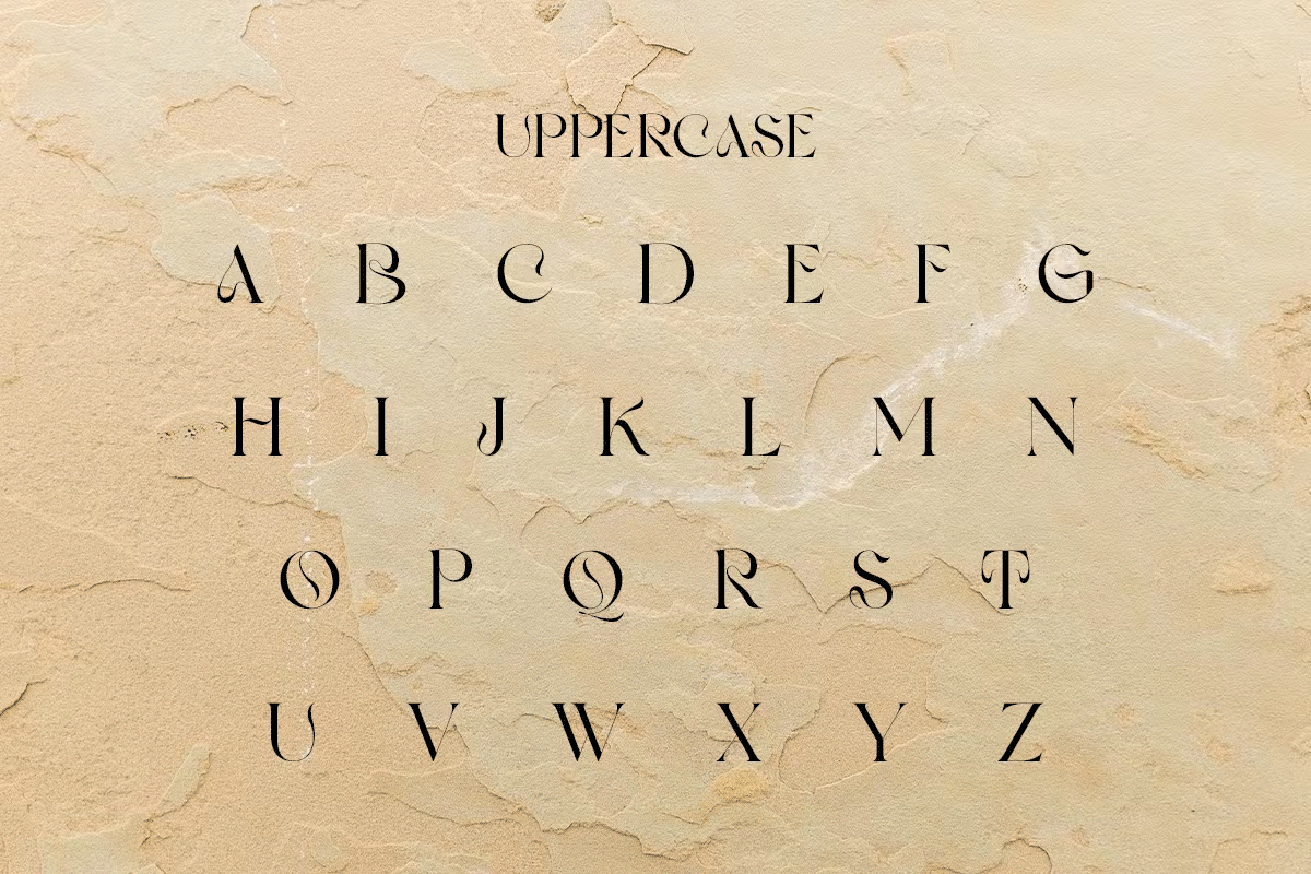 Display font handwriting serif typography  