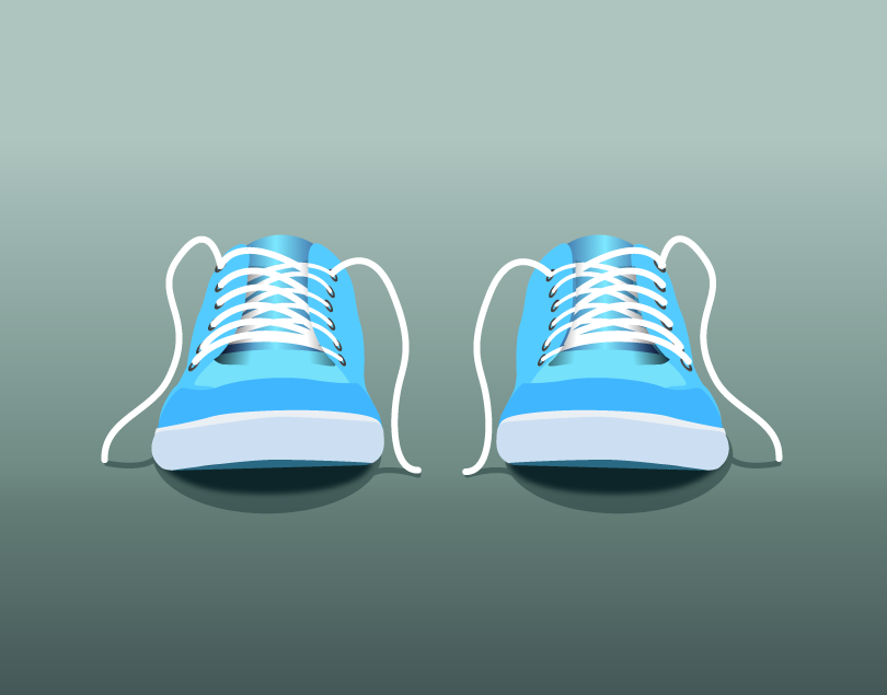 blue shoes canvas shoe casual shoes