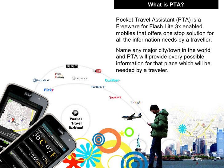 mobilewish pta mobile Travel nokia n96 flashlite manthan award pocket travel assistant app application flash platform Samir
