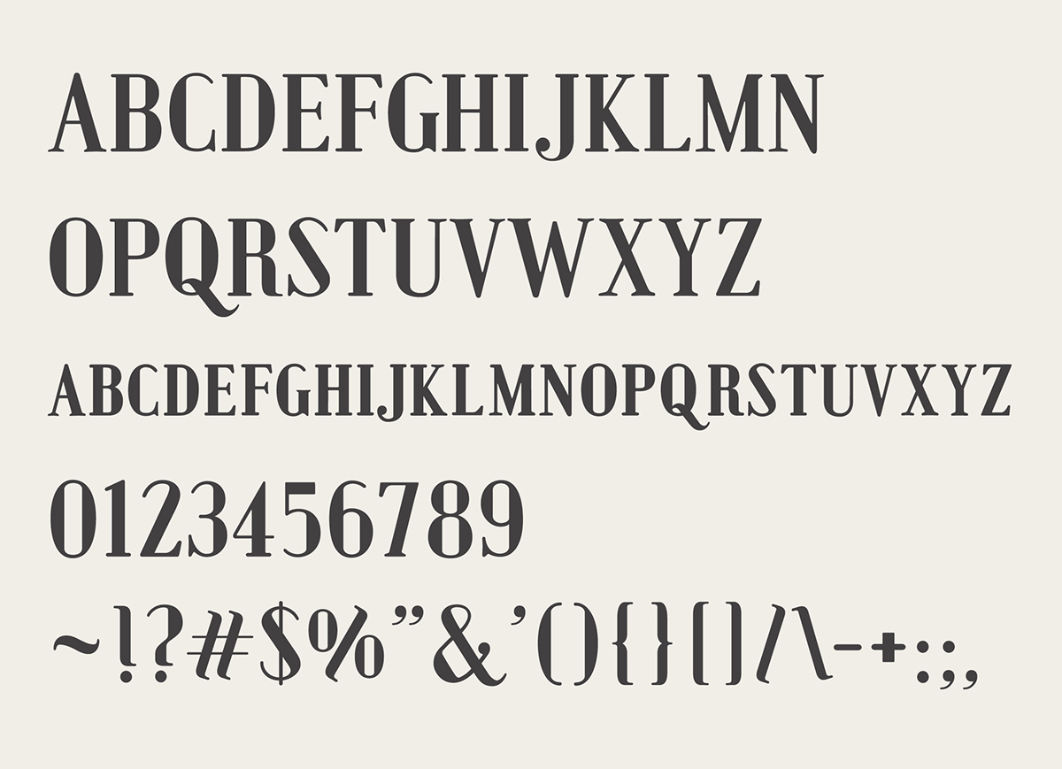 Typeface design Didot type design gazlia commercial Display