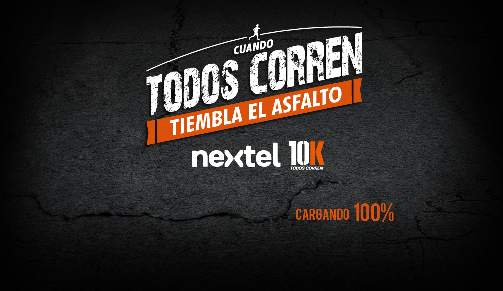Nextel 10k run Web Webdesign