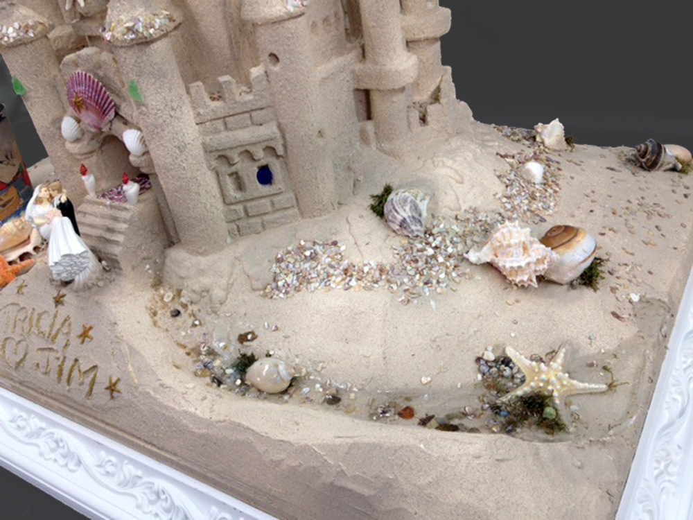 sand castle beach wedding wedding decoration 3d design o'callaghan