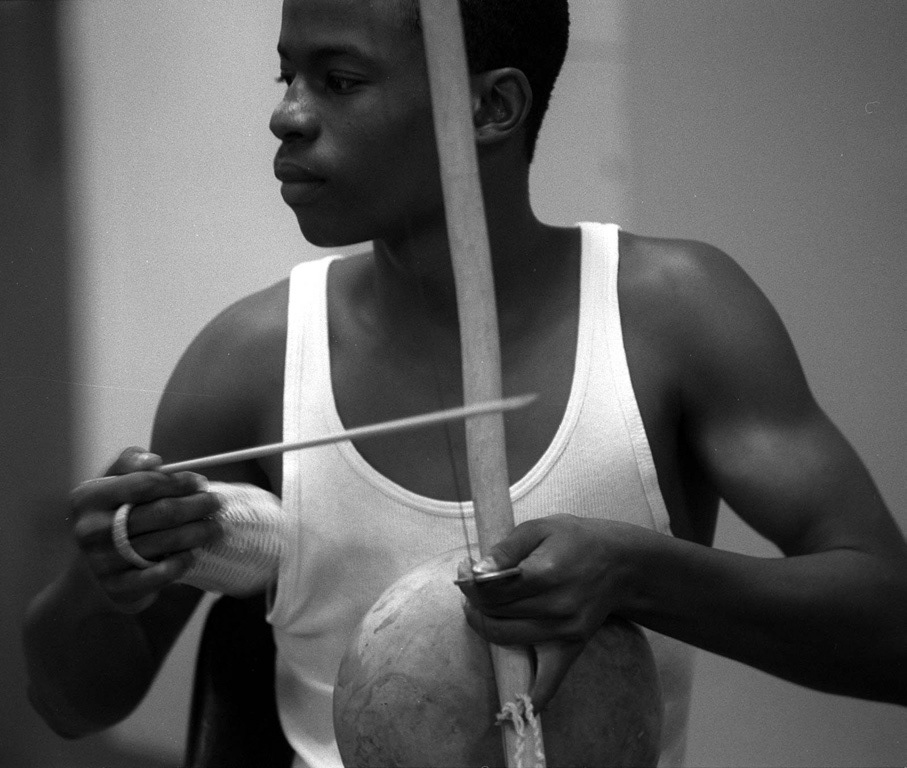 Documentary  capoeira angoal black & white Lomography