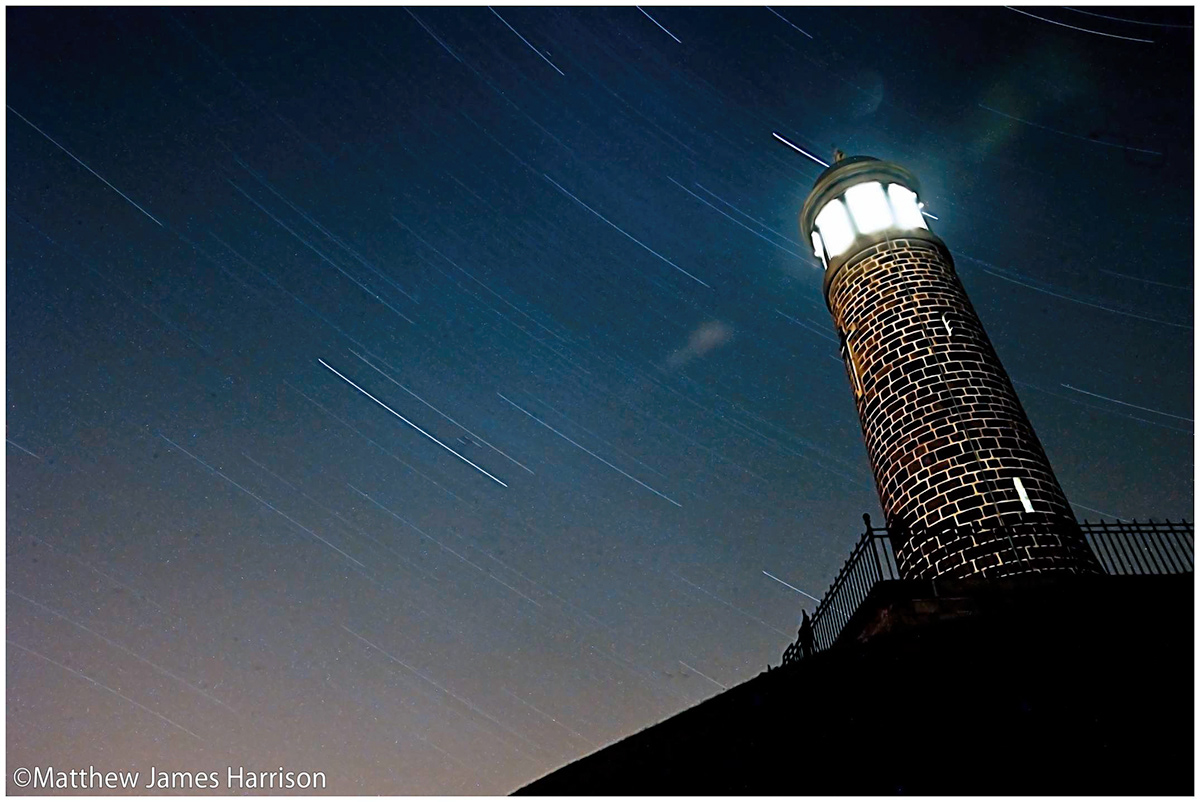 Australia  new zealand  night photography Star trails startrails monsal dale viaduct monsal head  crich memorial nobby's head lighthouse great ocean road