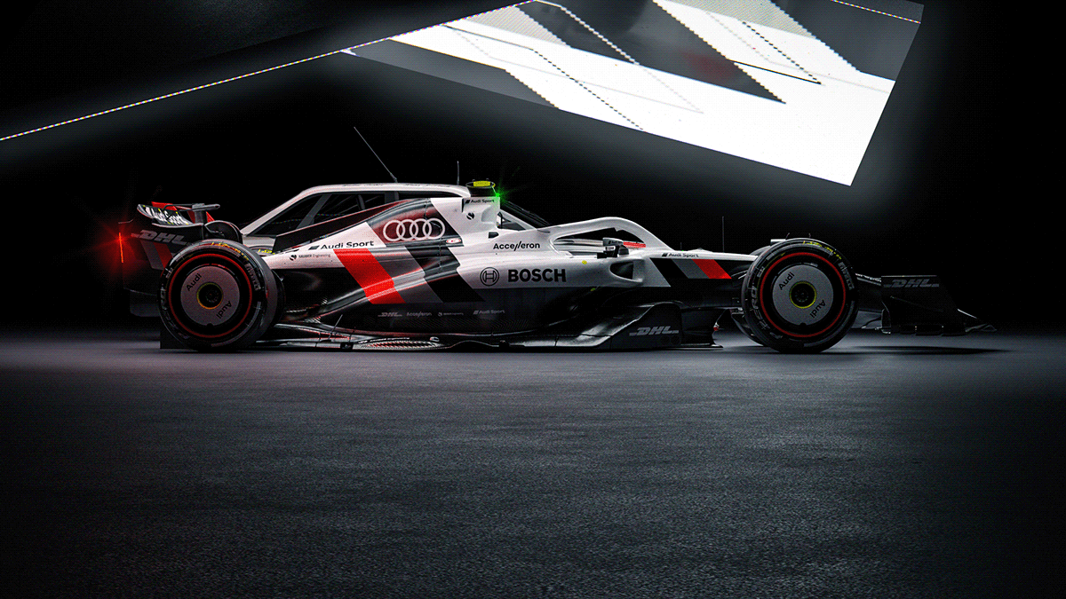 Formula 1 Motorsport Livery concept Render Audi CGI f1