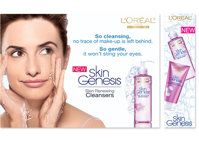 L'oreal Paris Skin Genesis cleansers skincare