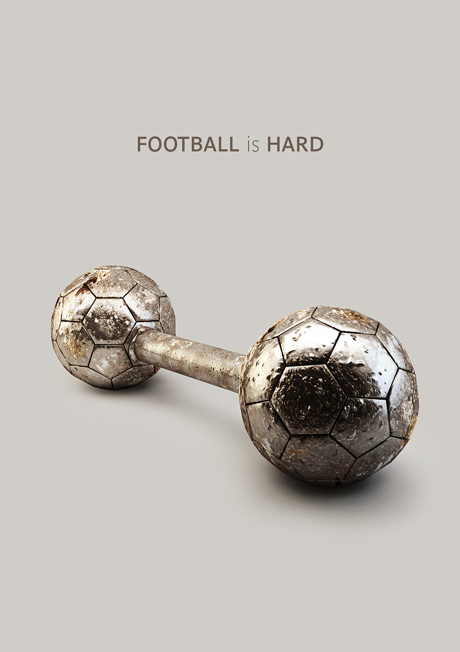 dumbbell Heavy clock Love cooking football