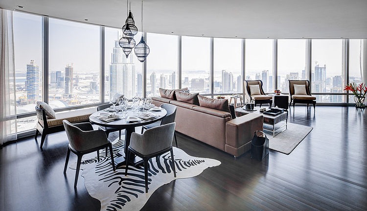 Burj Khalifa Apartment By Zen Interiors On Behance