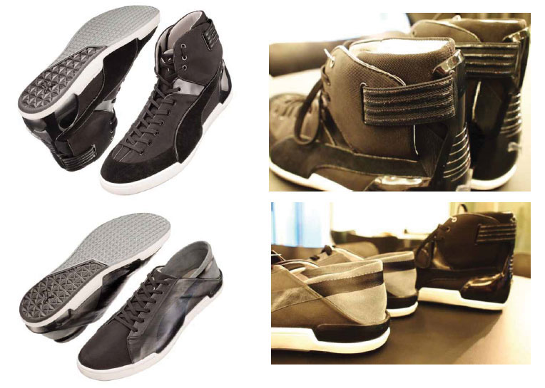 puma Hussein Chalayan urban mobility rudolf dassler Blackstation sneakers TECH PACKS outsole spec
