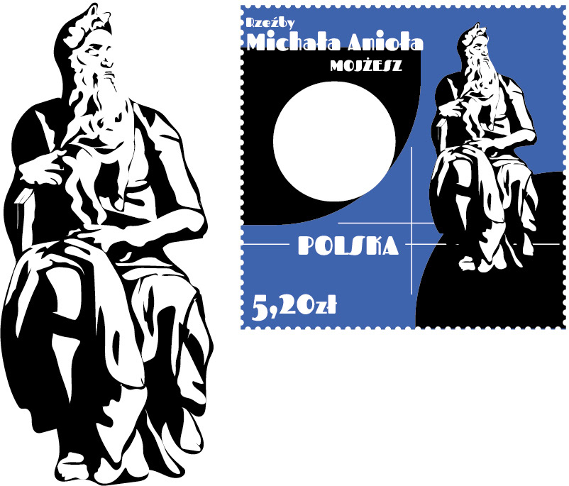 design digital design graphic illustrations Illustrator michael angelo Project sculptures stamps