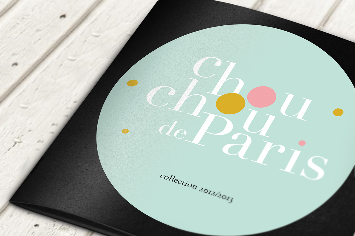 choux patissier haut de gamme Qualité livret  logo  identité visuelle application facade  Paris