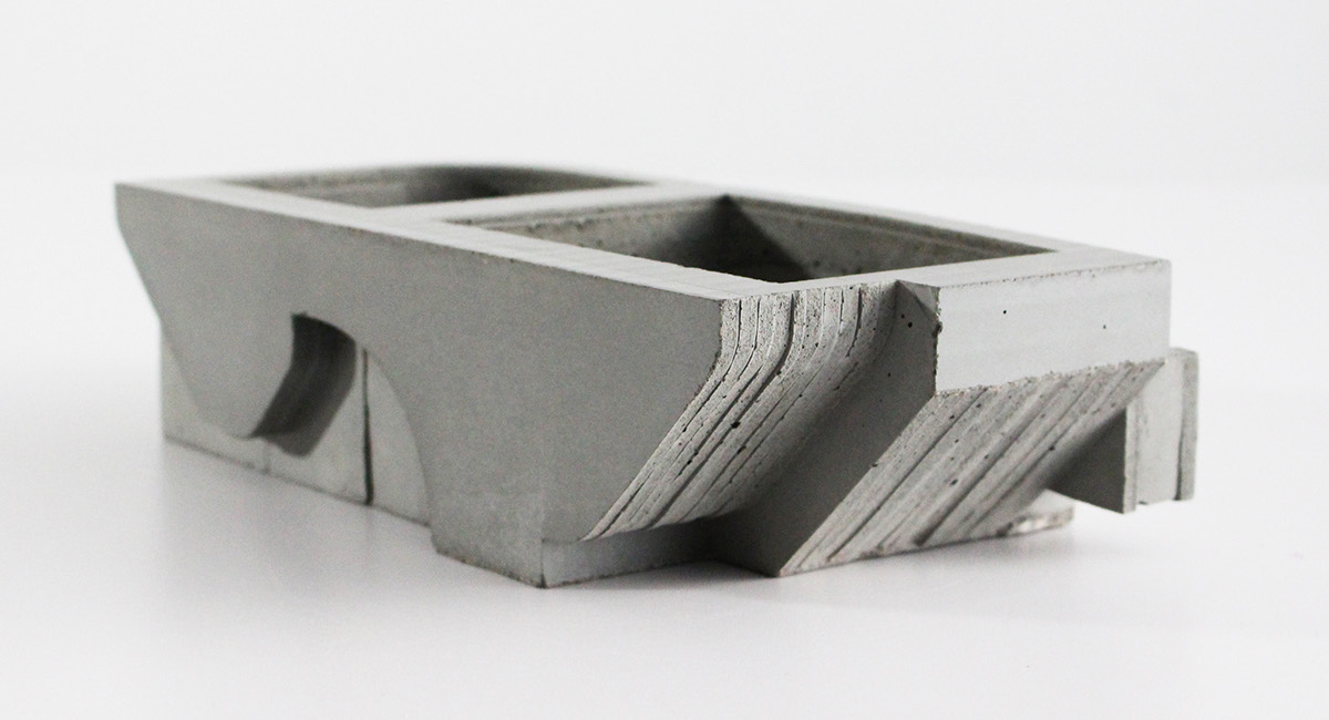 bedroom concrete artwork design bowl tray box artistic Unique modern