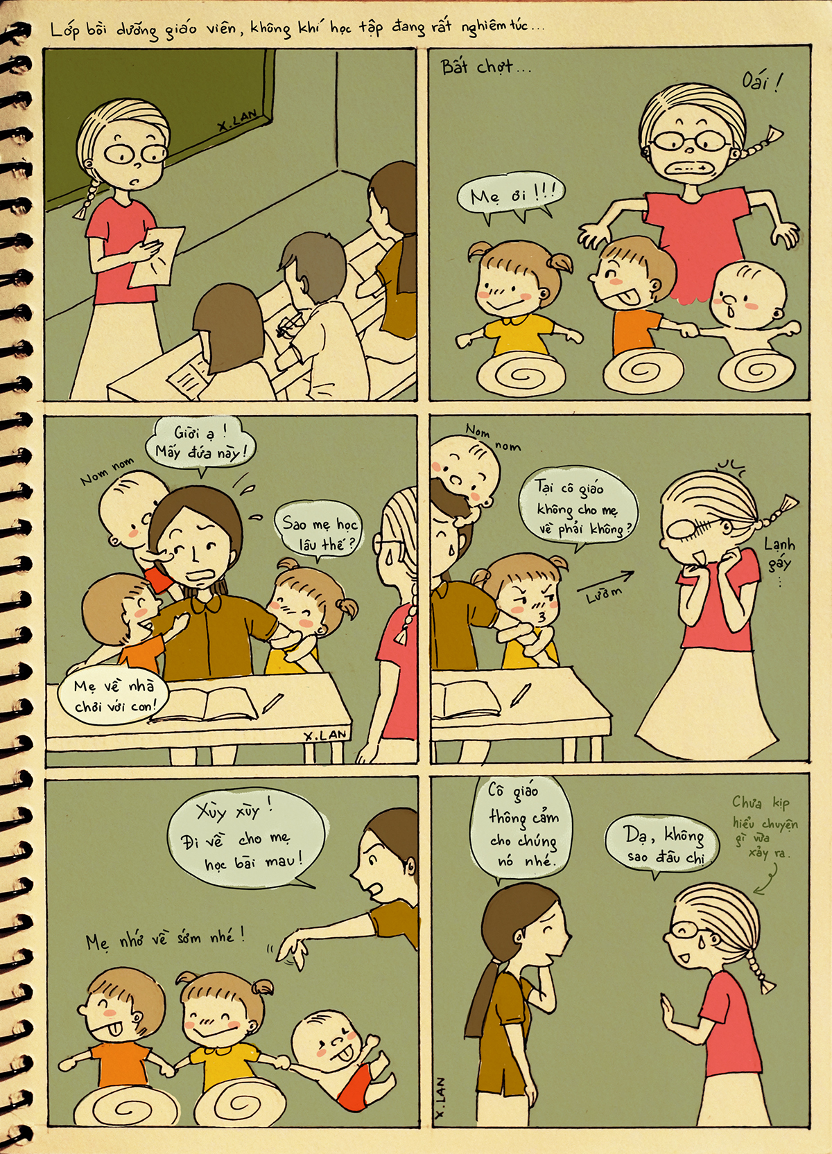 Cartoons (1). My life as a teacher on Behance