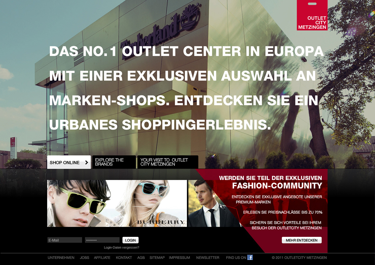 Ecommerce closed community Shopping high fashion